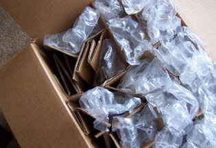 Moving Box and wrap